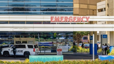 Nach Angaben der Polizei wurden zwei Krankenhausmitarbeiter in Dallas erschossen. (Foto: Liesbeth Powers/The Dallas Morning News via AP/dpa)