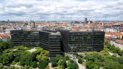 Das Europäische Patentamt in München verzeichnete 2024 etwas weniger Patentanmeldungen. (Foto: Peter Kneffel/dpa)