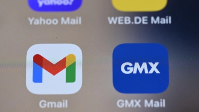 Der deutsche E-Mail-Dienst GMX konkurriert vor allem mit Gmail.  (Foto: Wolf von Dewitz/dpa)