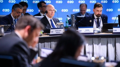 In der Runde der G20-Finanzminister sitzt erstmals wieder ein russischer Minister.  (Foto: Bernd von Jutrczenka/dpa)