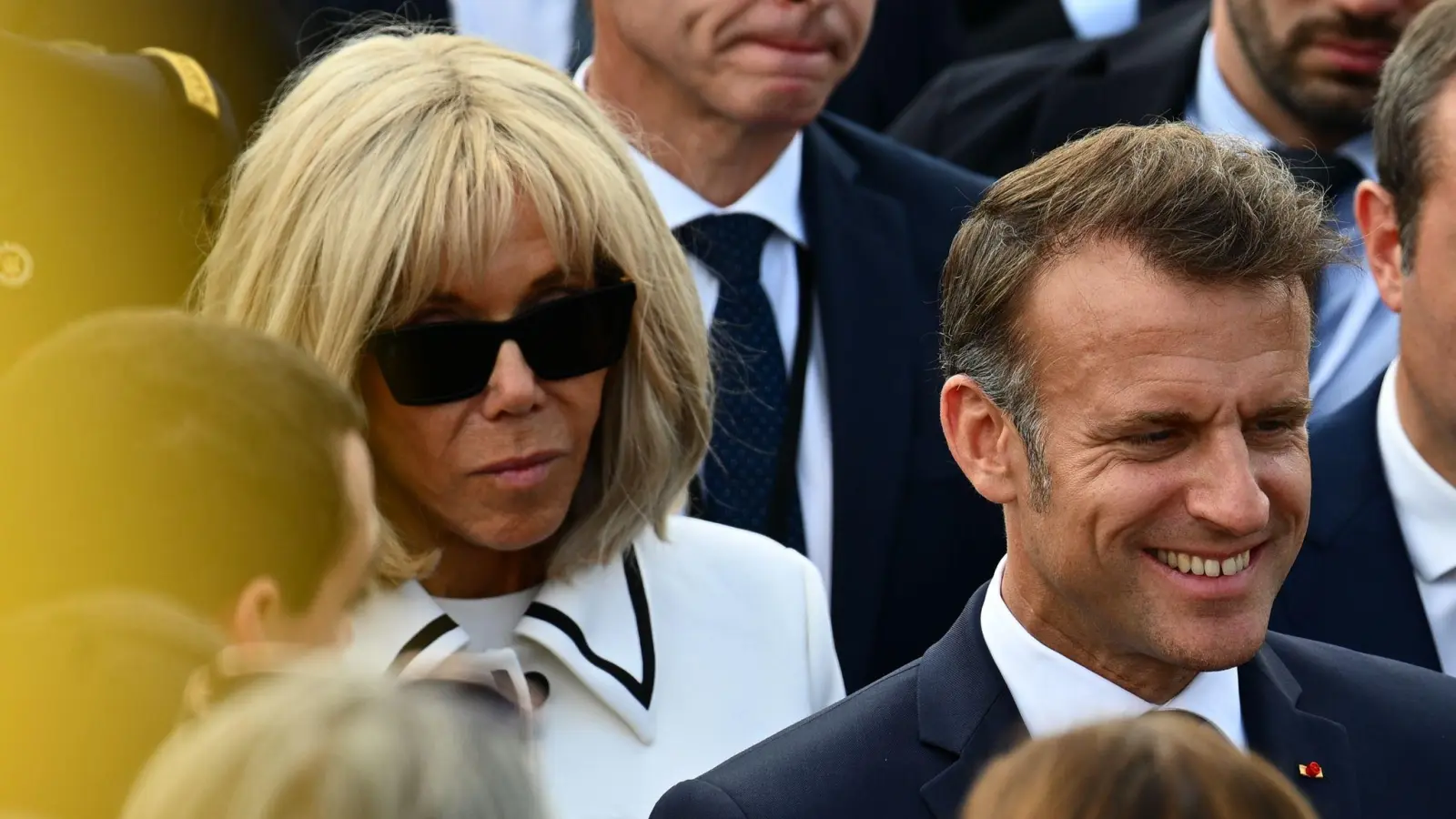 Emmanuel und Brigitte Macron klagen in den USA gegen die rechte Influencerin Candace Owens. (Archivbild) (Foto: Julien Mattia/Le Pictorium via ZUMA Press/dpa)