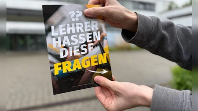 An Schulen tauchen Flugblätter von Rechtsextremen auf.   (Foto: Nico Pointer/dpa)
