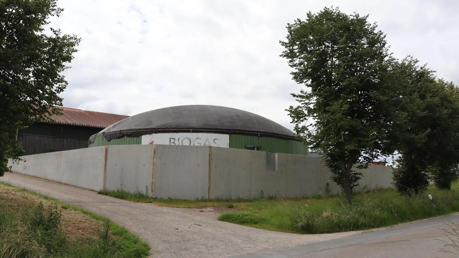 Auch Biogasanlagen, hier ein Betrieb im Ansbacher Ortsteil Elpersdorf, werden bei der regionalen Energieplanung als Element berücksichtigt. (Foto: Thomas Schaller)