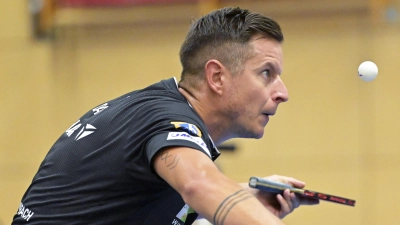 Einer von drei in der Rückrunde im Einzel noch ungeschlagenen Windsbachern: Petr David. (Foto: Martin Rügner)