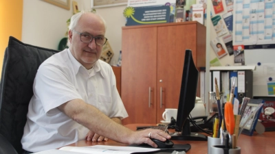 Helmut Schnotz (CSU) ist seit 2008 Bürgermeister der Marktgemeinde Bechhofen, nun strebt er den Sprung in den Bayerischen Landtag an. (Foto: Robert Maurer)