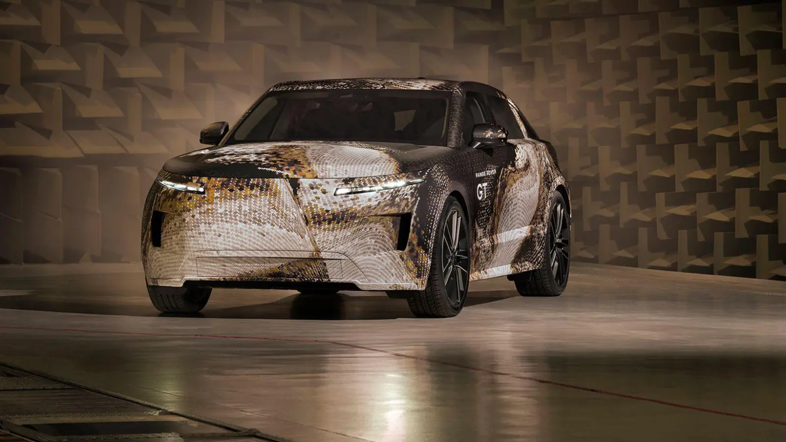 Der Range Rover GT wird 2027 im Luxussegment mit sechsstelligen Preisen erwartet. (Foto: Range Rover/dpa-tmn)