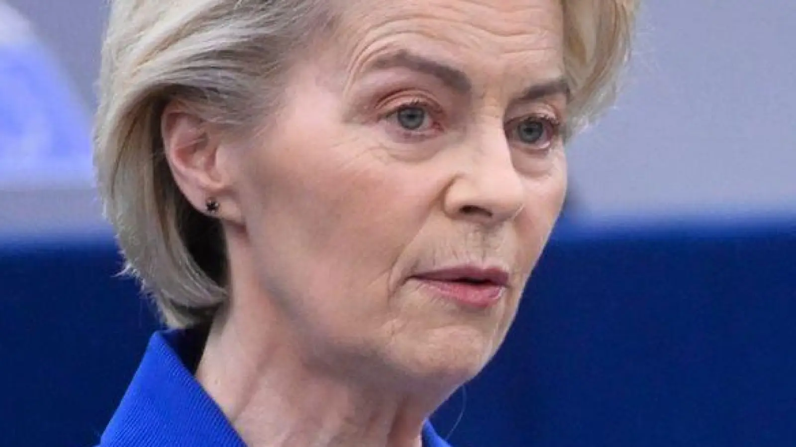 EU-Kommissionspräsidentin Ursula von der Leyen hatte sich bereits im Juli einem Misstrauensvotum stellen müssen. (Archivbild) (Foto: Pascal Bastien/AP/dpa)