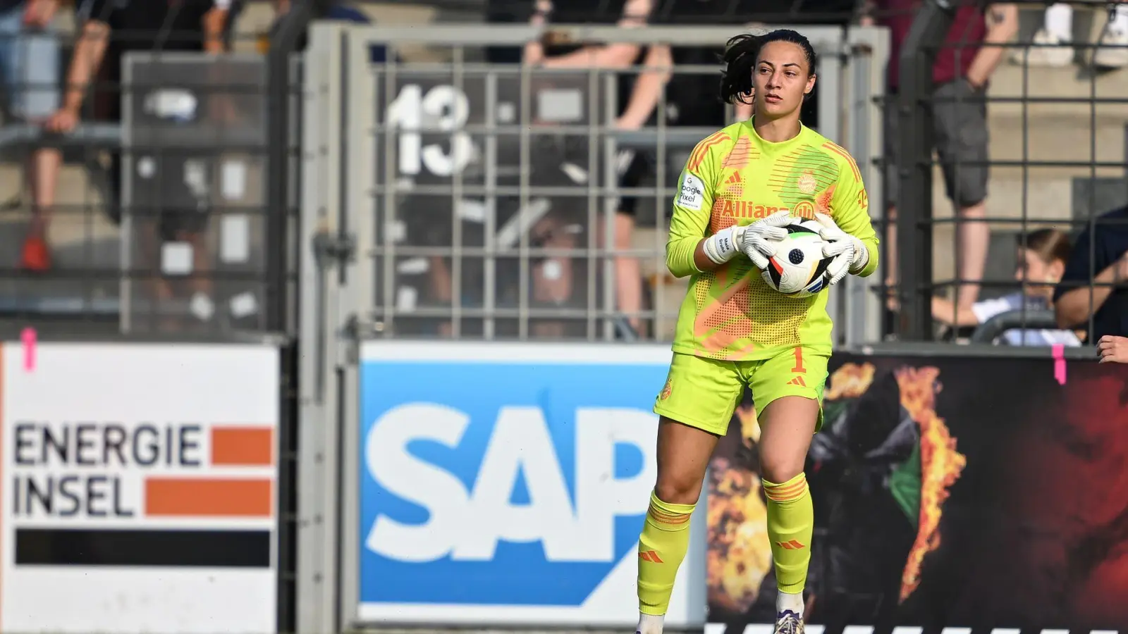 Maria Luisa Grohs wird an den Mandeln operiert und fehlt daher in zwei Länderspielen. (Foto: Sebastian Christoph Gollnow/dpa)