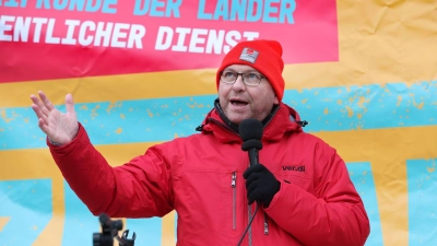 Frank Werneke ist Bundesvorsitzender der Gewerkschaft Verdi. (Foto: Bernd Wüstneck/dpa)