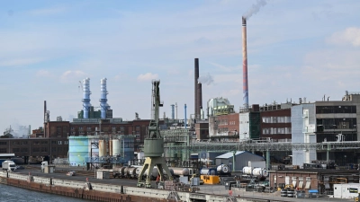 Bayer will seinen Standort im Frankfurter Industriepark Höchst aufgeben (Archivbild) (Foto: Arne Dedert/dpa)