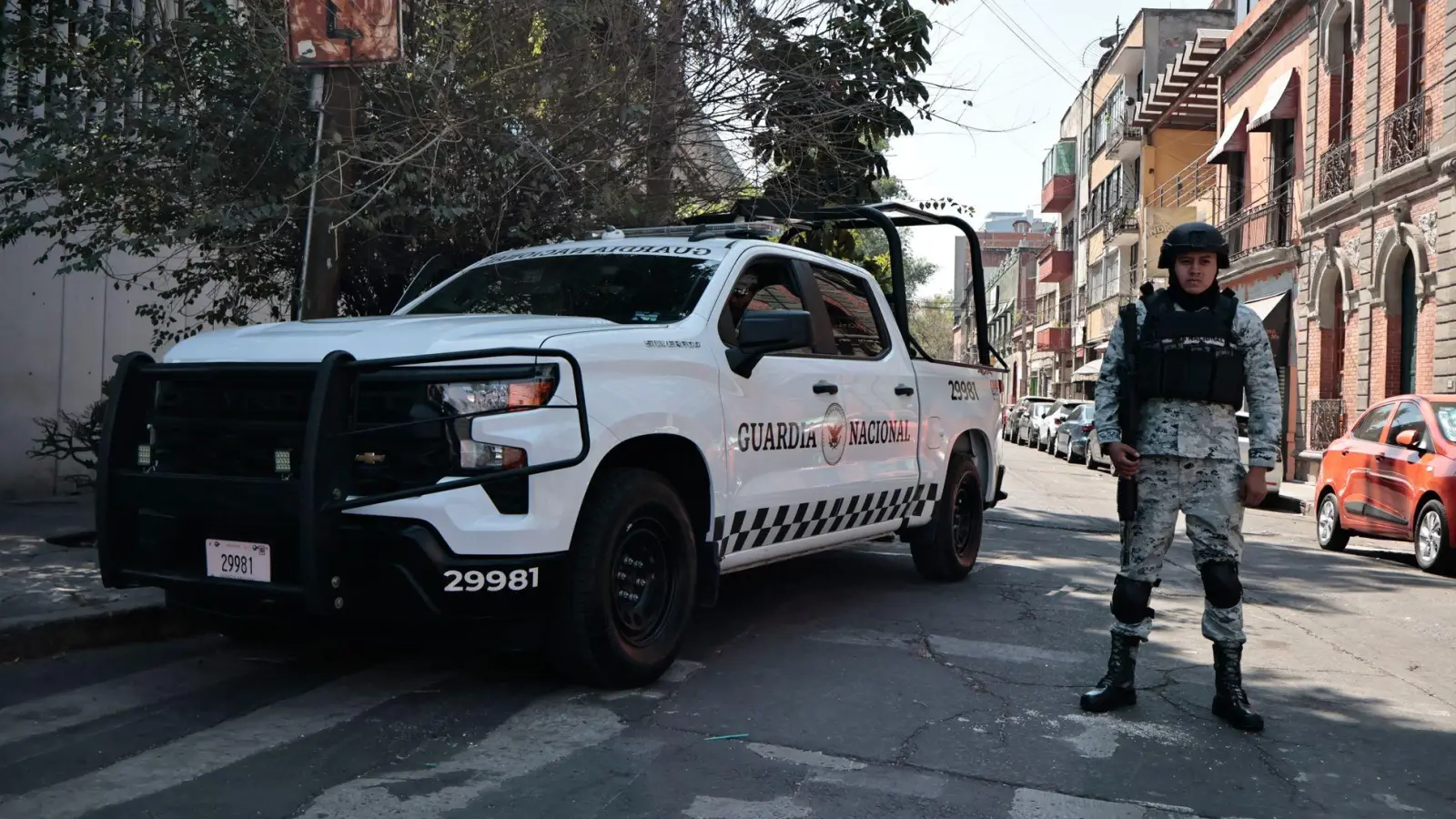 Die Leiche von „El Mencho“ wurde nach seiner Tötung nach Mexiko-Stadt gebracht.  (Foto: Josue Perez/ZUMA Press Wire/dpa)