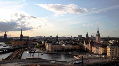 Blick auf Stockholms Altstadt. Auf einem Kulturfestival mitten in Schwedens Hauptstadt wurde eine Tasche mit Sprengstoff gefunden. (Foto: Steffen Trumpf/dpa)