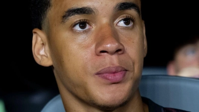 Jamal Musiala gibt niemandem die Schuld an seiner schweren Verletzung. (Foto: Sven Hoppe/dpa)