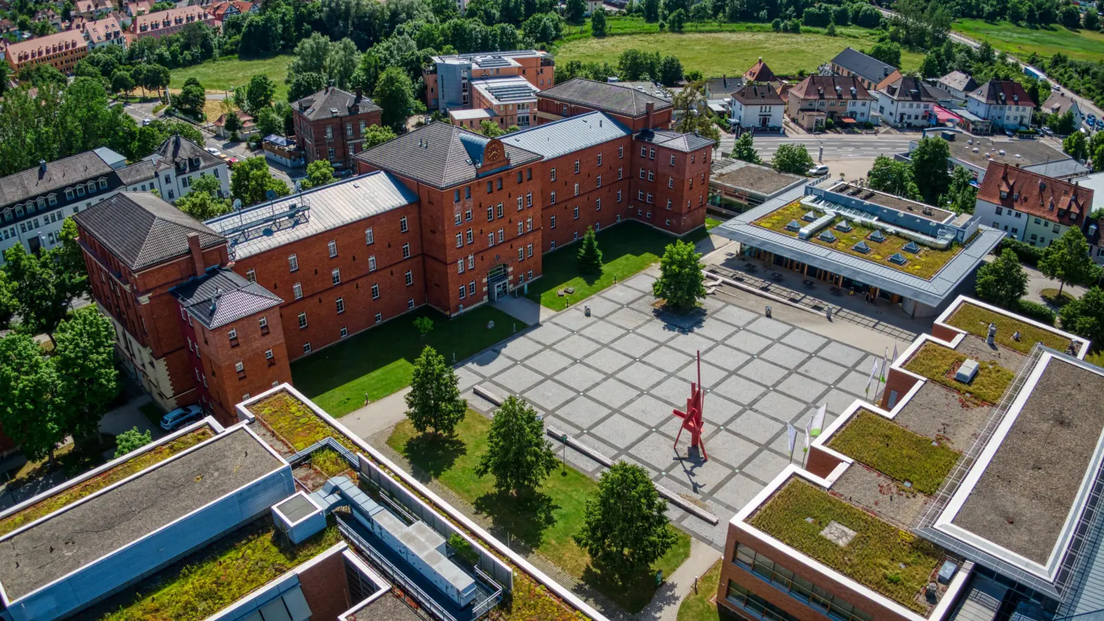 Der Campus der Hochschule Ansbach – hier soll das Ansbach Open 2024 stattfinden. (Foto: Hochschule Ansbach)