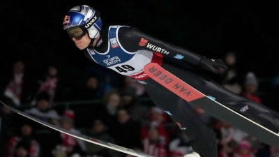 Sprang beim Weltcup in Zakopane aufs Podest: Andreas Wellinger. (Foto: Czarek Sokolowski/AP)