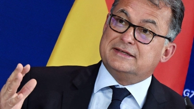 Bundesbank-Chef Joachim Nagel ist für weitere kräftige Leitzinserhöhungen in der Euro-Zone. (Foto: Federico Gambarini/dpa)