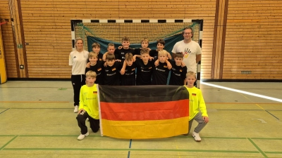 Holen diese Jungs den dritten Weltmeistertitel in die Stadt? Sie spielen jedenfalls am kommenden Sonntag bei der Hauptrunde der Handball-Mini-WM. (Foto: Holger Hassel)