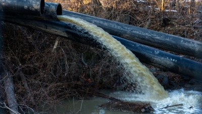 Im Januar kam es zu dem Bruch in der Leitung.  (Foto: Andrew Leyden/ZUMA Press Wire/dpa)