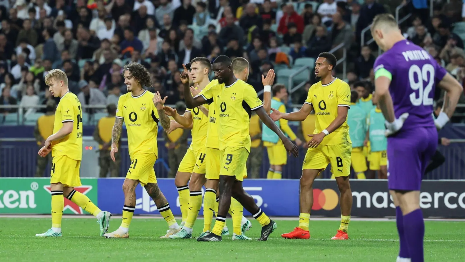 Garant Guirassy: Dortmund kann sich auf den Torjäger verlassen. (Foto: Uncredited/AP/dpa)