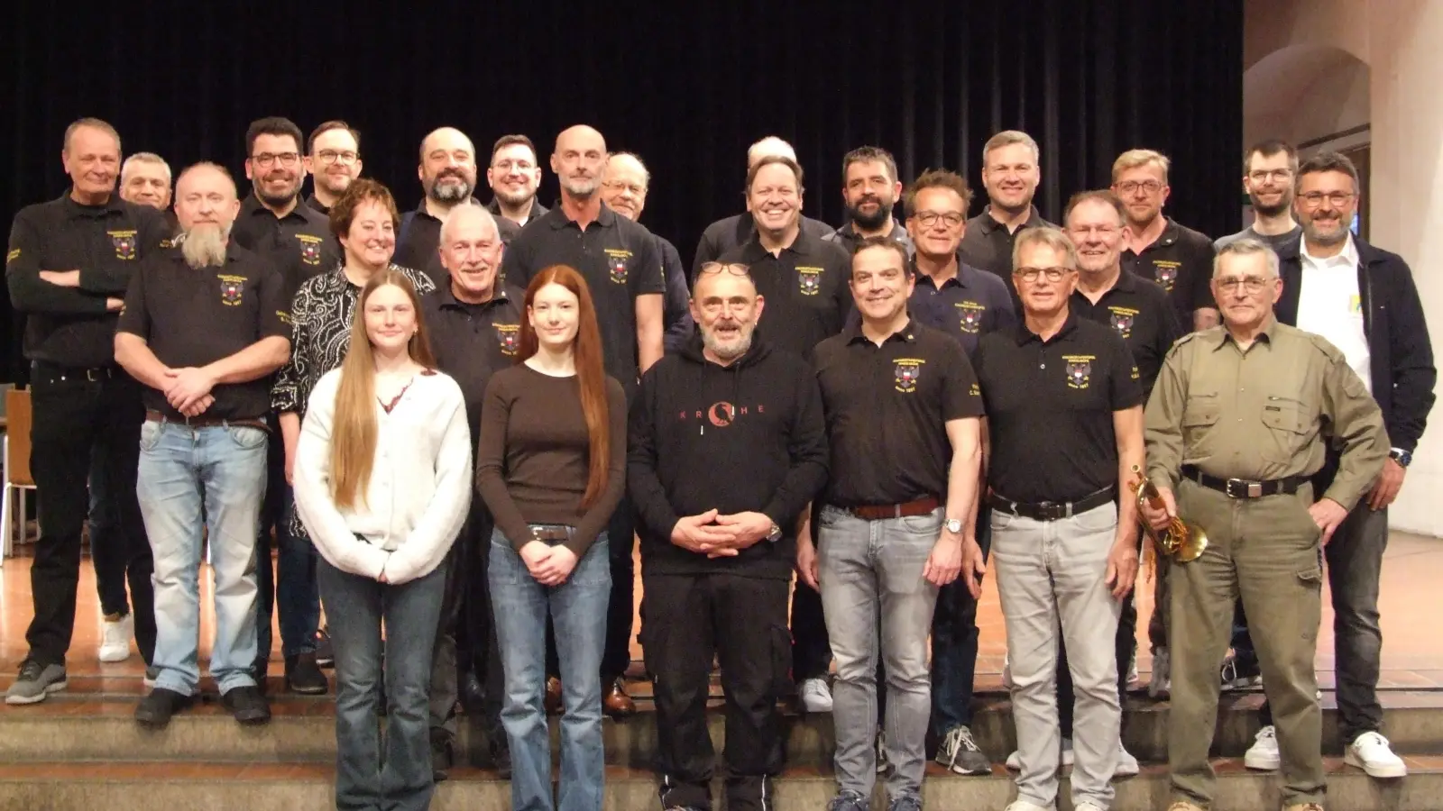 Die Besetzung Hippelein läutete mit ihrem Probenauftakt die heiße Phase der Vorbereitungen auf die diesjährige Dinkelsbühler Kinderzeche ein.  (Foto: Jasmin Kiendl)