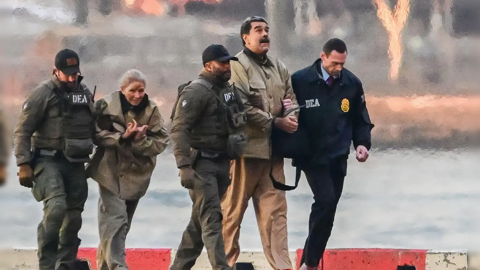 Dem Ehepaar Maduro ist in den USA nun auch wegen Folter angeklagt. (Archivfoto) (Foto: Kyle Mazza-Cnp/Zuma Press/dpa)