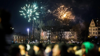 Ein schöner Anblick für die einen, ein Ärgernis für die anderen: Feuerwerk an Silvester. (Foto: Christoph Reichwein/dpa)
