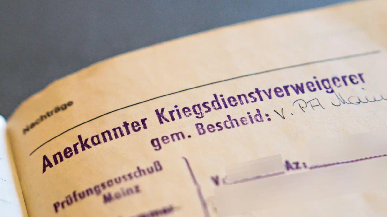 Falls die Wehrpflicht reaktiviert werden sollte, gäbe es auch wieder die Option Zivildienst. (Archivbild)  (Foto: Uwe Lein/dpa)