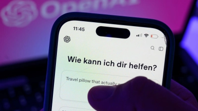 Wer ChatGPT kostenlos nutzt, kann seit dem 24. August 2026 kontextbezogene Werbung erhalten. (Foto: Hendrik Schmidt/dpa/dpa-tmn)
