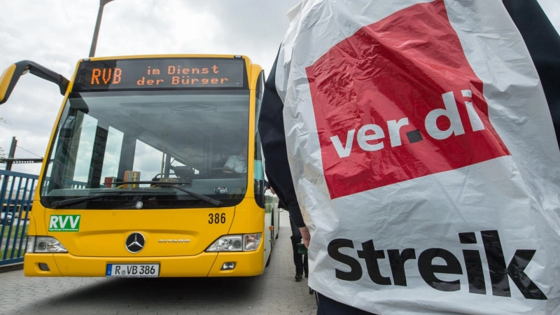 Erneut gibt es in Regensburg Warnstreiks. (Archivbild)  (Foto: picture alliance / dpa)