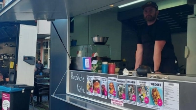 Paul Sigaev kommt mit seinem Foodtruck-Festival nach Neustadt auf den Festplatz.  (Foto: Viktoriya Sigaeva)