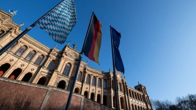 Der Bayerische Landtag verhindert den Auftritt eines neu-rechten Verlegers. (Archivbild) (Foto: Sven Hoppe/dpa)