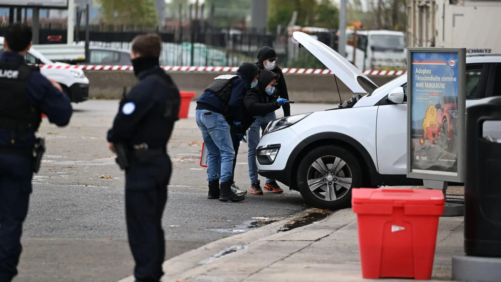 Bei dem Angriff wurde ein Mensch getötet. (Foto: Emma Da Silva/AP/dpa)