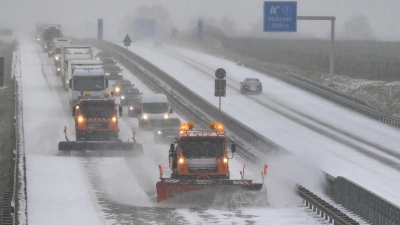 Auf der A9 Richtung München rutscht ein Lkw von der Fahrbahn und landet im Graben. (Symbolbild) (Foto: Patrick Pleul/dpa-Zentralbild/dpa)