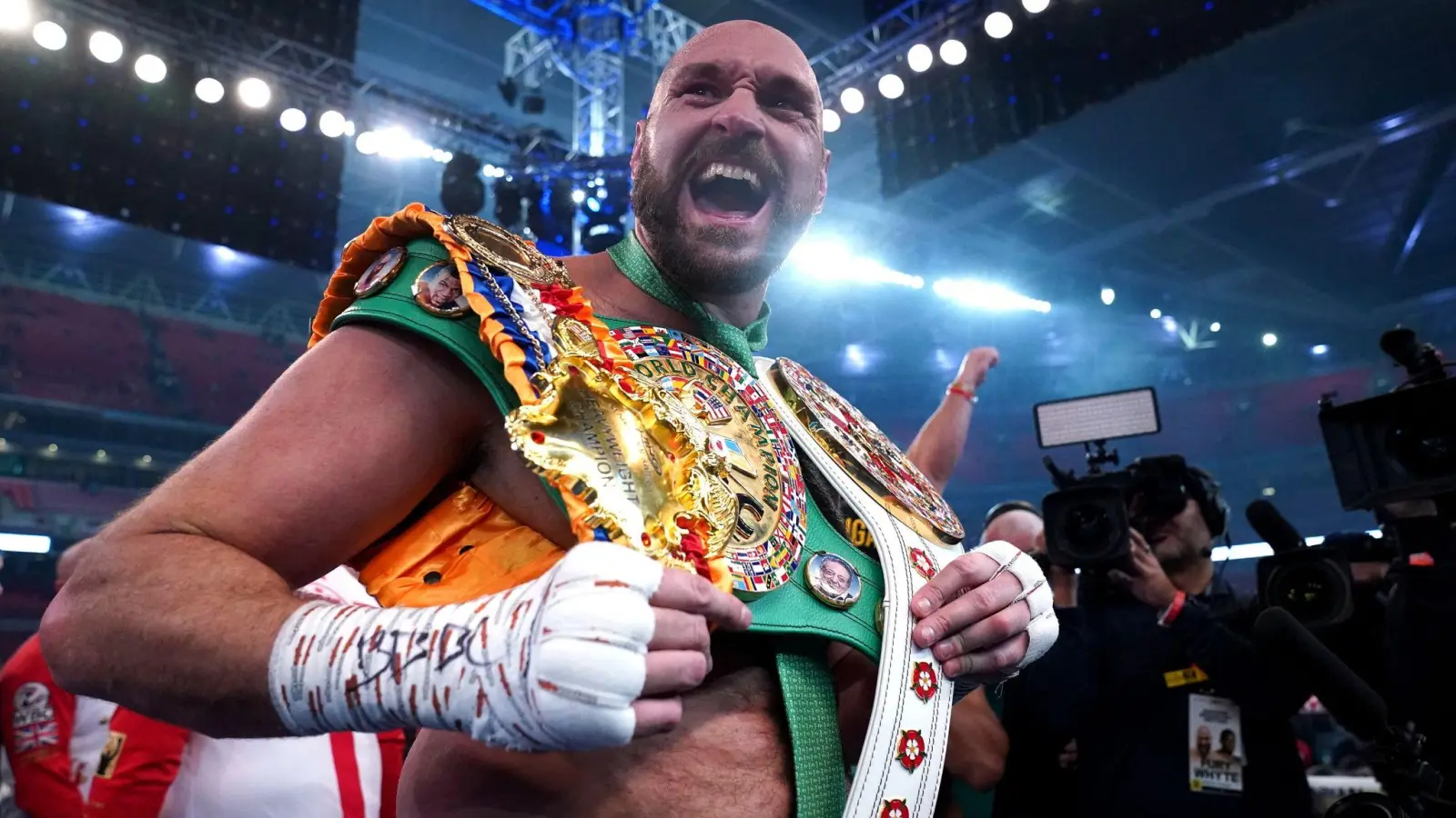 Weltmeister Tyson Fury bleibt auch im 33. Kampf seiner Karriere unbesiegt. (Foto: Nick Potts/PA Wire/dpa)