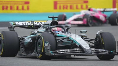 Kimi Antonelli düpiert die Konkurrenz in Miami. (Foto: Hasan Bratic/dpa)