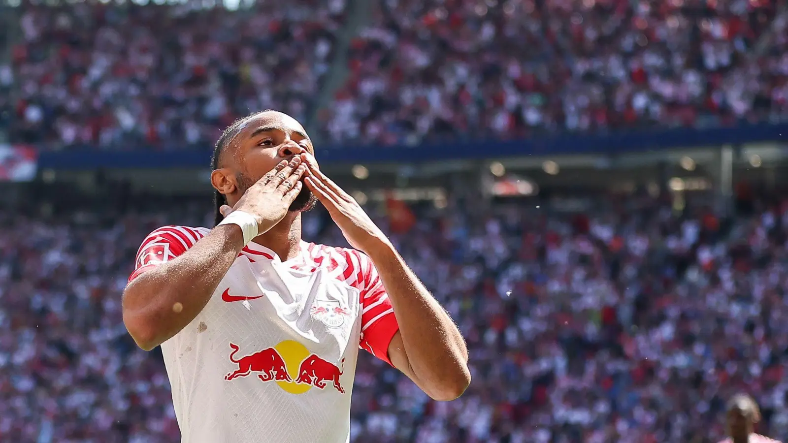 Der Wechsel von Christopher Nkunku von RB Leipzig zum FC Chelsea ist perfekt. (Foto: Jan Woitas/dpa)