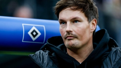 Befördert vom HSV-Interims zum Cheftrainer: Merlin Polzin (Foto: Axel Heimken/dpa)