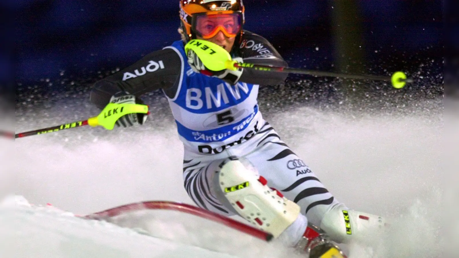 Martina Ertl 2001 bei der Ski-WM in St. Anton - ein Vierteljahrhundert später gibt ihre Tochter Romy das Debüt im Weltcup. (Archivfoto) (Foto: picture-alliance / dpa/dpaweb)