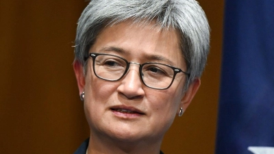Australiens Außenministerin: Penny Wong. (Foto: Lukas Coch/AAP/dpa)