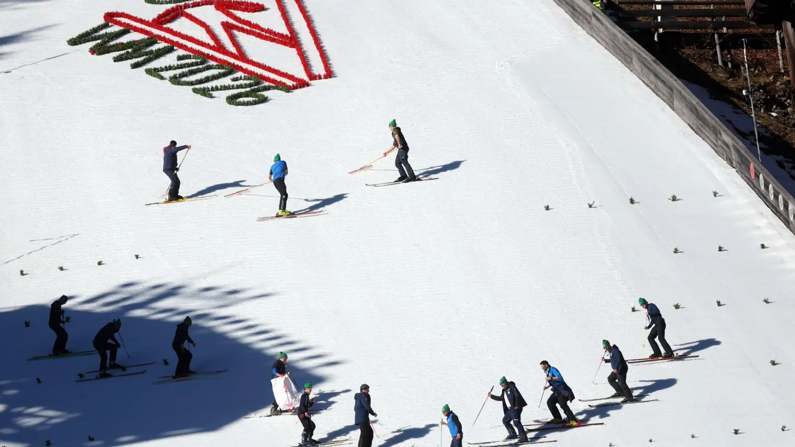 Oberstdorf wird bald wieder eine WM ausrichten. (Archivbild) (Foto: Karl-Josef Hildenbrand/dpa)
