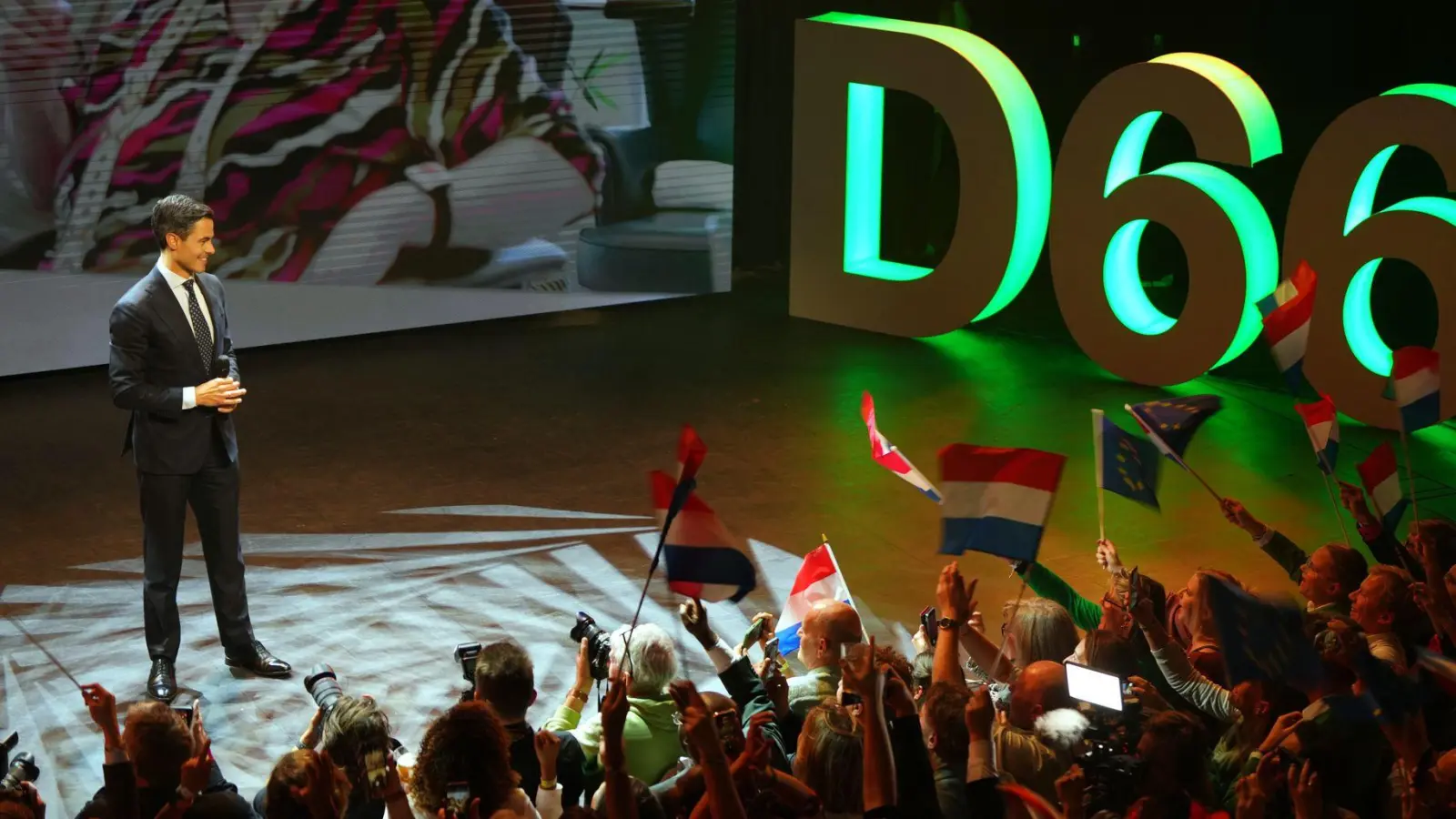 Rob Jetten könnte der nächste Regierungschef werden. (Foto: Peter Dejong/AP/dpa)