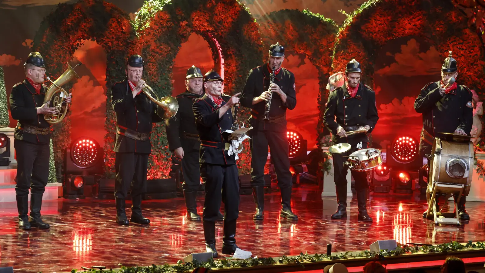 Zum letzten Mal dabei: die Altneihauser Feierwehrkapell'n aus der Oberpfalz. (Foto: Reinhard Zichy)