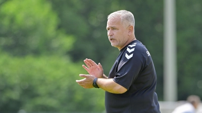 „Im Moment extrem viele Urlauber und Verletzte”: Thomas Guter, Trainer des SVG Steinachgrund. (Foto: Martin Rügner)