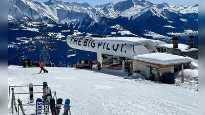 Freestyle-Mekka in den Schweizer Alpen: Das Skigebiet Flims Laax Falera verfügt über rund 224 Pistenkilometer und fünf Snowparks. (Foto: Manuel Meyer/dpa-tmn)