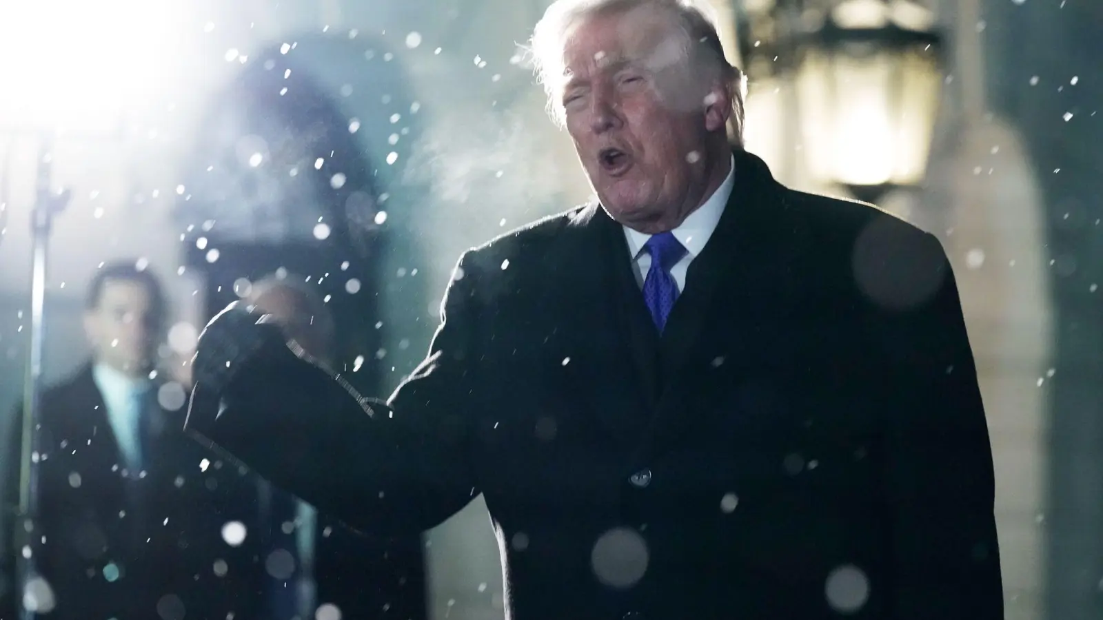 Kündigt weitere Gespräche mit dem Iran an - US-Präsident Trump.  (Foto: Jose Luis Magana/AP/dpa)