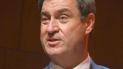 Bayerns Ministerpräsident Markus Söder (CSU) soll im Juni mit dem Europäischen Karlspreis der Sudetendeutschen ausgezeichnet werden. (Archivbild) (Foto: Karl-Josef Hildenbrand/dpa)