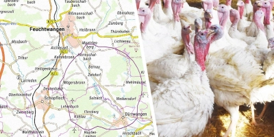 Wegen des Ausbruchs der Geflügelpest in Feuchtwangen hat das Landratsamt Ansbach strenge Auflagen für Tierhalter in der Umgebung erlassen. (Foto: Landratsamt Ansbach, Silvia Schäfer)