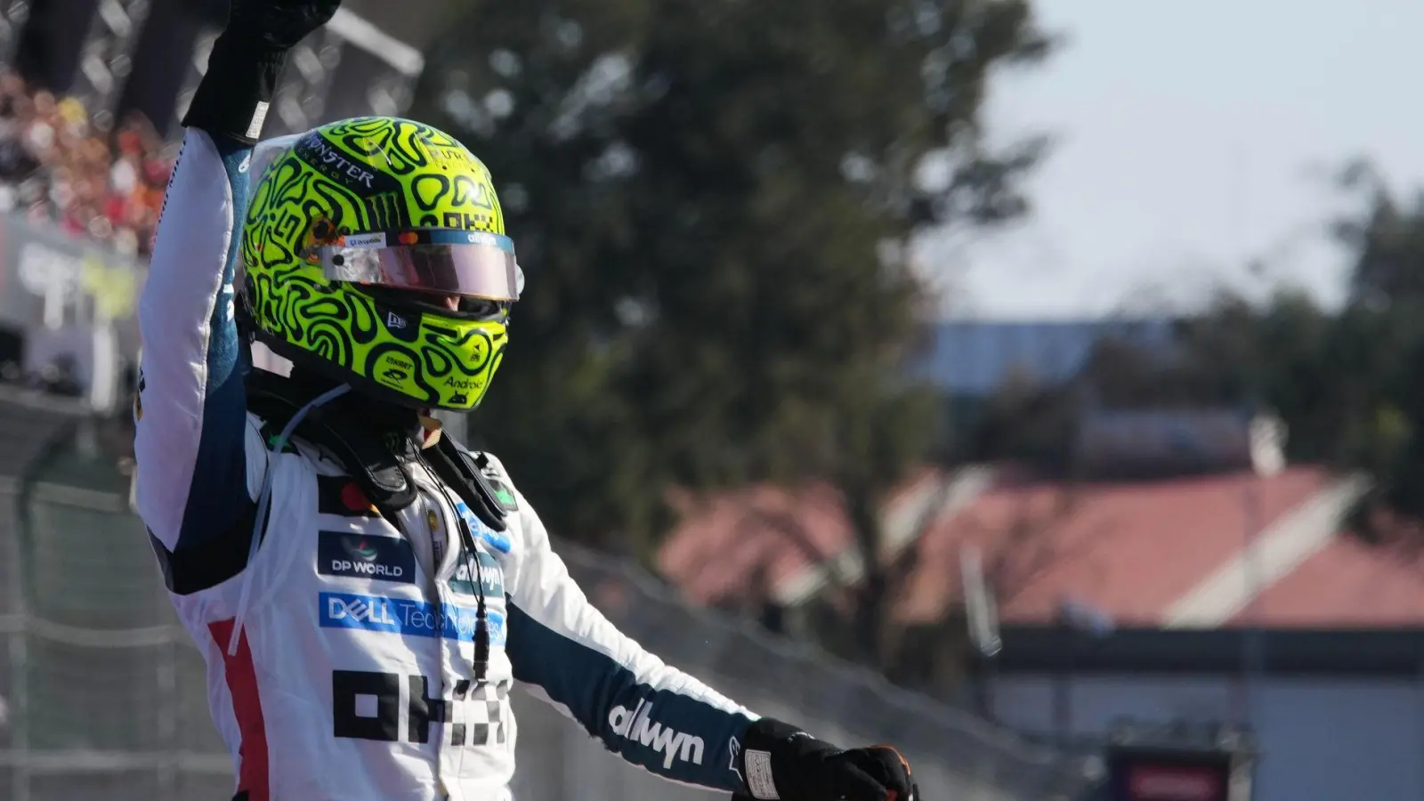 Ein starker Auftritt und die WM-Führung für Lando Norris.  (Foto: Fernando Llano/AP/dpa)