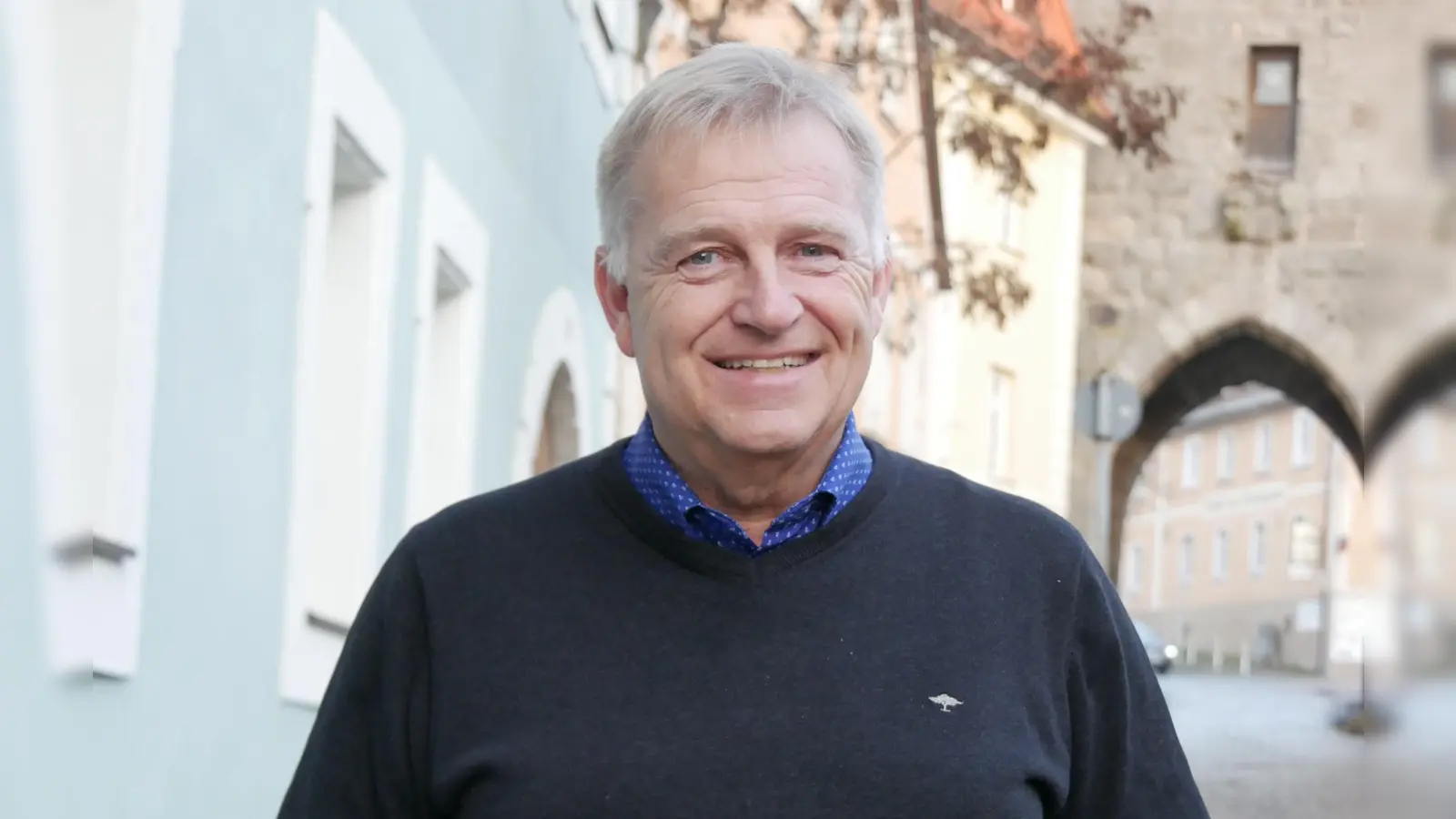 Axel Rogner, Kandidat der Freien Wähler im Wahlkreis 241 Erlangen. (Foto: U. Ganter)