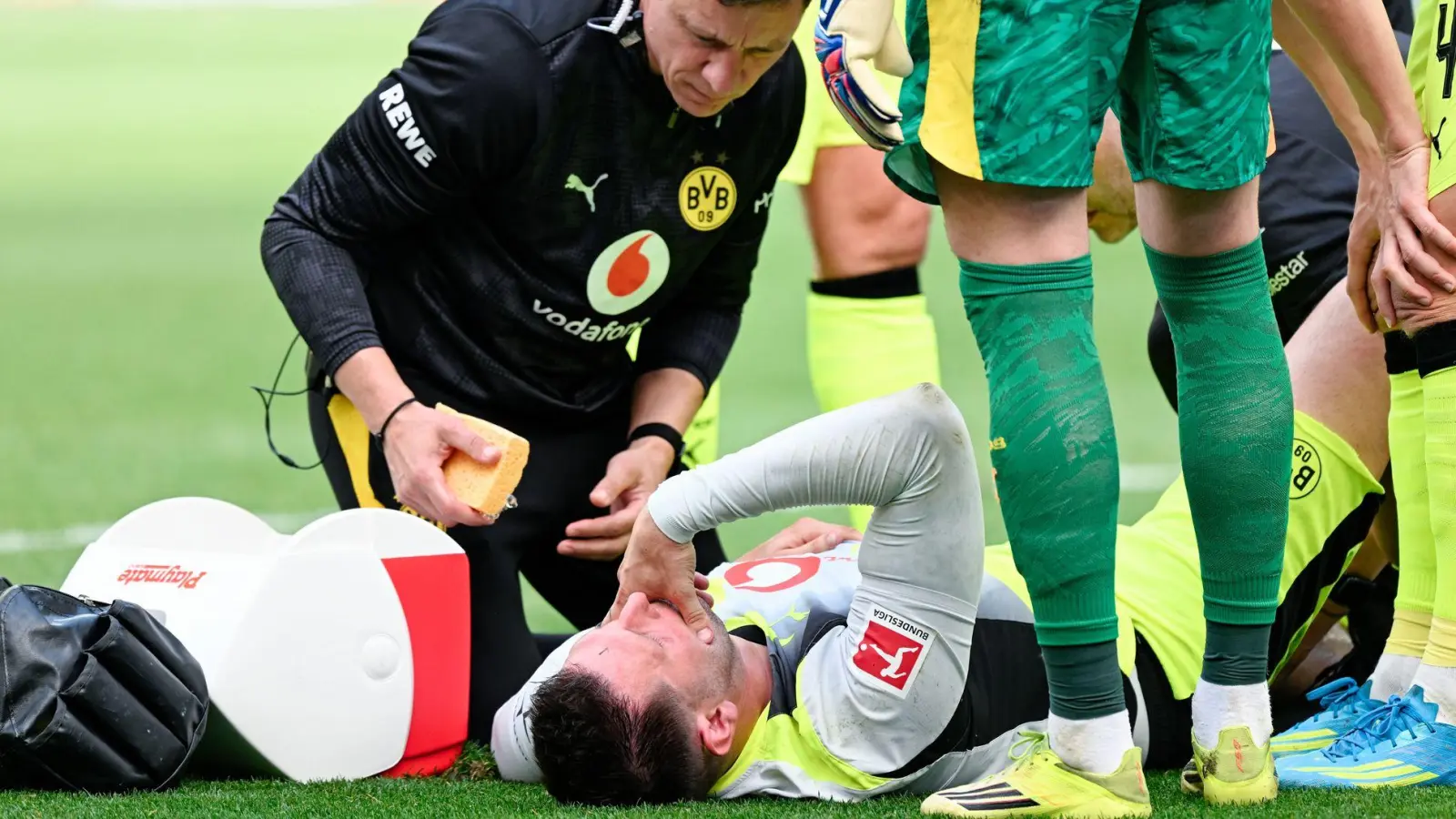 Süle erwischte einen gebrauchten Tag. (Foto: Uwe Anspach/dpa)